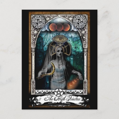 High Priestess Tarot Card Postcard