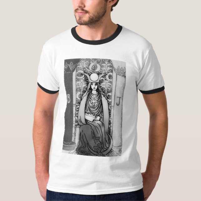 High Priestess Tarot T-Shirt (Front)