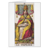High Priestess Vintage Tarot Cards (Front)