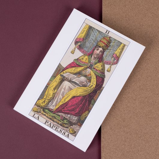 High Priestess Vintage Tarot Cards