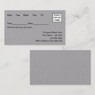 High Quality Appointment Businesscards Combination Card