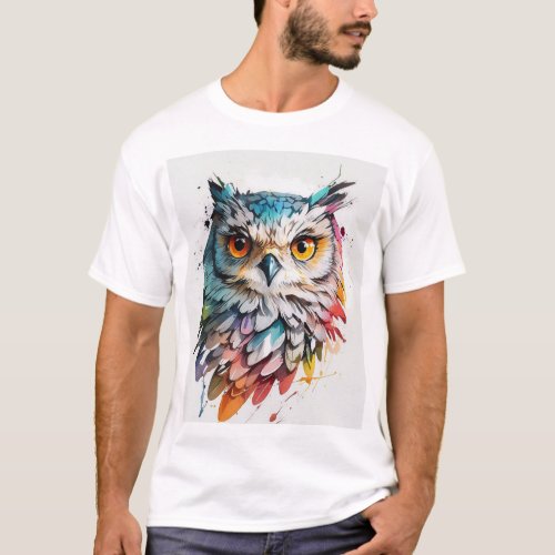 high quality colorful art tshirt