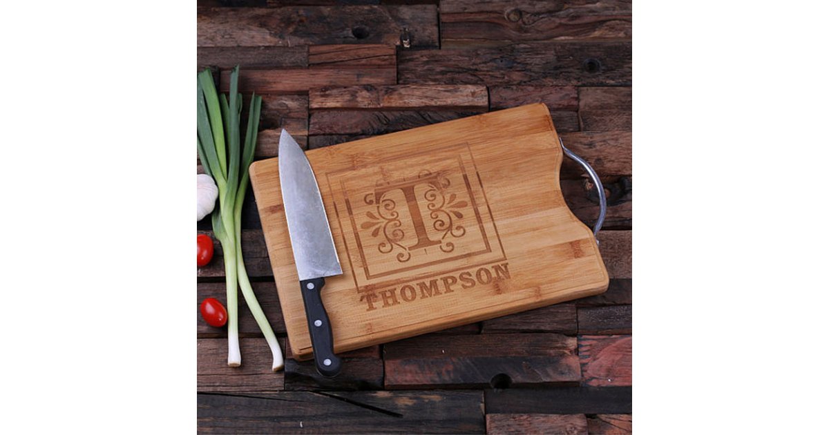 High Quality Engraved Bamboo Cutting Board | Zazzle
