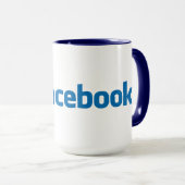 High quality Facebook Mug (Front Right)