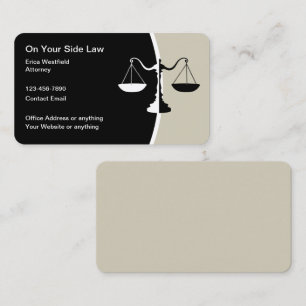 High Quality Glossy Attorney Business Cards