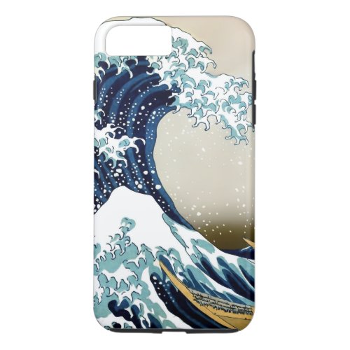 High Quality Great Wave off Kanagawa by Hokusai iPhone 8 Plus7 Plus Case
