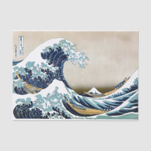 High Quality Great Wave off Kanagawa by Hokusai Tissue Paper