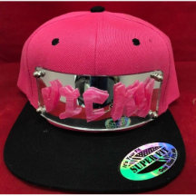High-Quality Laser Cut Acrylic 3D Name Snapback