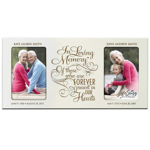 High Quality Memorial Double Picture Frame