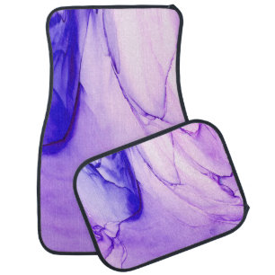 High-quality modern abstract painting rendered wit car floor mat