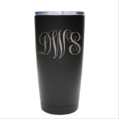 High Quality Monogram Stainless Steel Tumbler (Front)