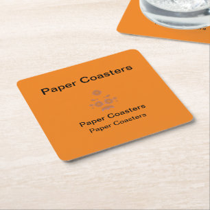 High-quality Paper Coasters for Every Occasion