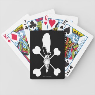 High Quality Perplex Skull Bicycle cards