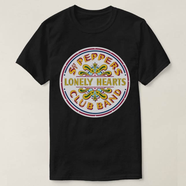 [HIGH QUALITY] Sgt Pepper Logo Sticker T-Shirt (Design Front)