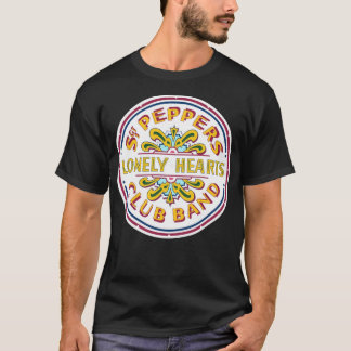 [HIGH QUALITY] Sgt Pepper Logo Sticker T-Shirt