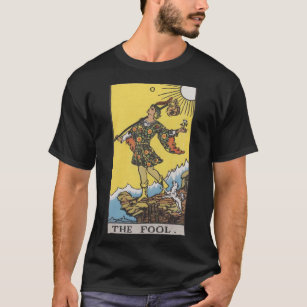 (High Quality) The Fool Rider Waite Tarot Card T-Shirt