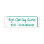 [ Thumbnail: "High Quality Work!" Grading Rubber Stamp ]
