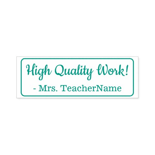 High Quality Work Grading Rubber Stamp