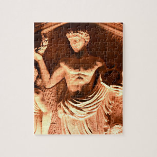 High-relief Sculpture at Teatro Delgollado, Mexico Jigsaw Puzzle