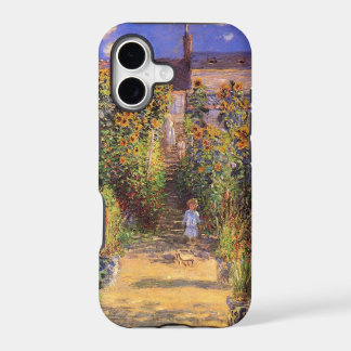 High Res Claude Monet Seine bank at Vetheuil iPhone 17 Case