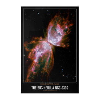 High Resolution Astronomy The Bug Nebula NGC 6302 Acrylic Print