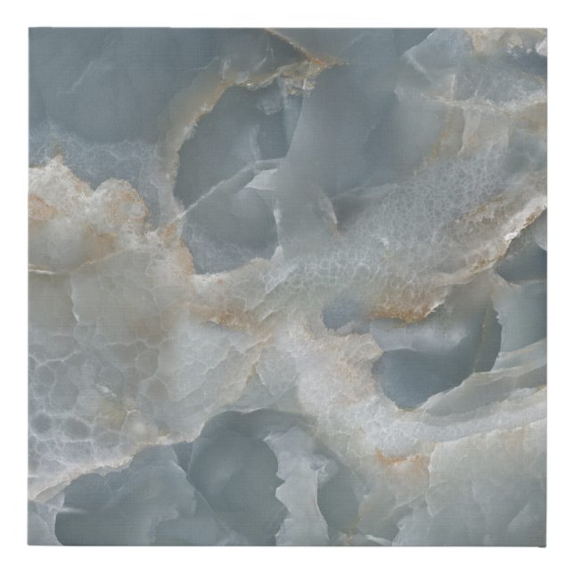 High-resolution marble texture, natural stone. faux canvas print (Front)