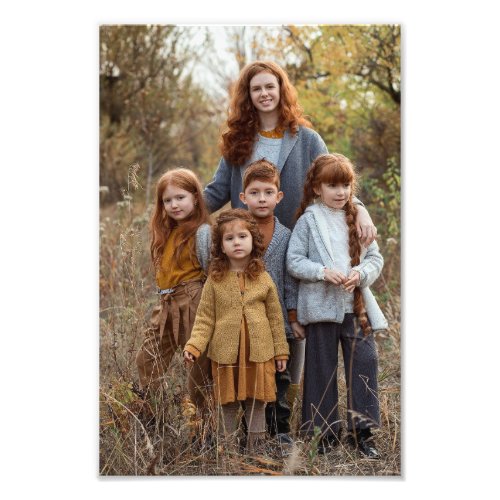 High Resolution Personalize Kids Photo Enlargement