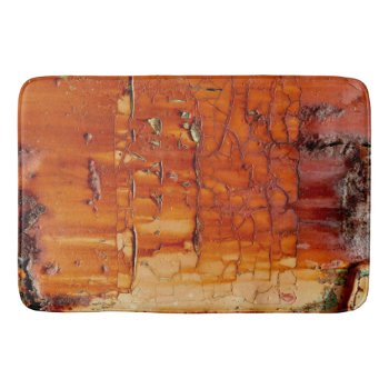 High-resolution Photo Of A Crumbling Rusty Metal Bath Mat by YANKAdesigns at Zazzle
