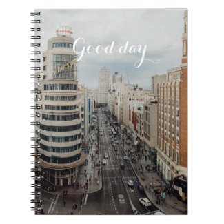 High-rise building Spiral Photo Notebook