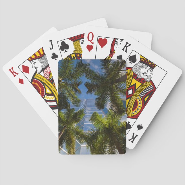 High rise buildings poker cards (Back)