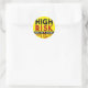 High Risk Health Issues Classic Round Sticker | Zazzle