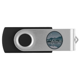 High Rock Lake North Carolina Reflection Flash Drive