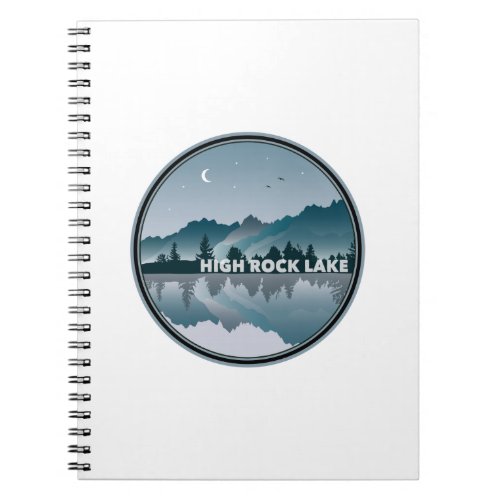 High Rock Lake North Carolina Reflection Notebook