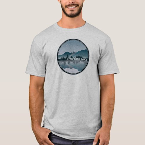 High Rock Lake North Carolina Reflection T_Shirt