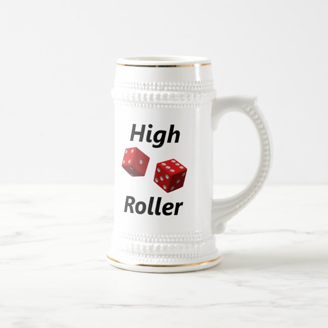 High Roller Beer Stein (Right)