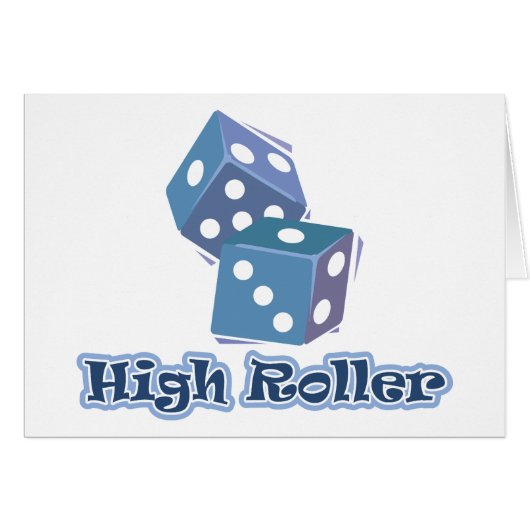 High Roller - Dice Games Cards (Front Horizontal)