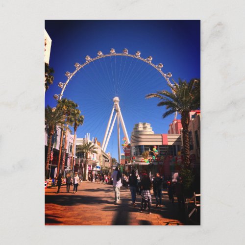 High Roller Ferris Wheel Las Vegas 1 Postcard