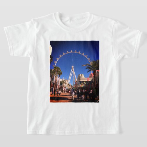 High Roller Ferris Wheel Las Vegas 1 T_shirt