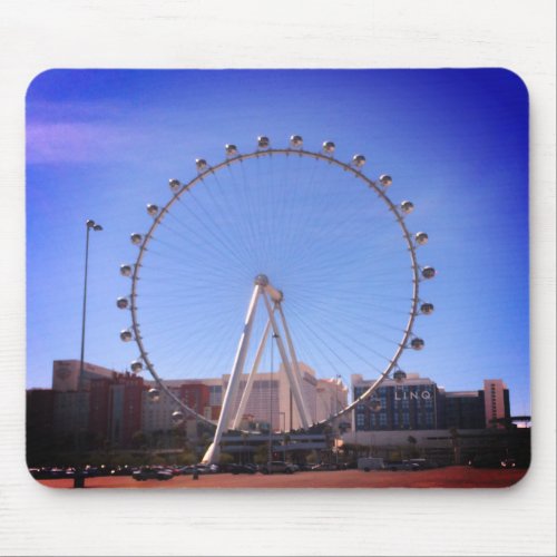 High Roller Ferris Wheel Las Vegas 2 Mouse Pad