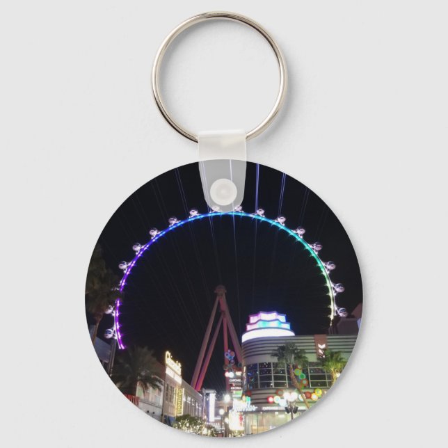 High Roller Ferris Wheel Las Vegas #3 Keychain (Front)