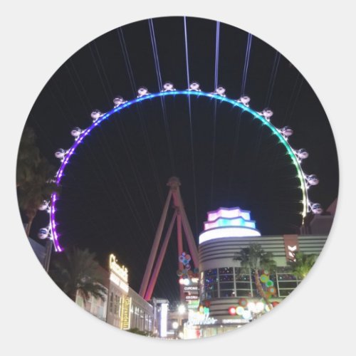 High Roller Ferris Wheel Las Vegas 3 Stickers