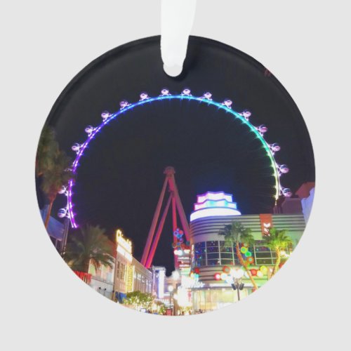 High Roller Ferris Wheel Las Vegas 6 Ornament