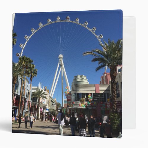 High Roller Ferris Wheel Las Vegas Binder