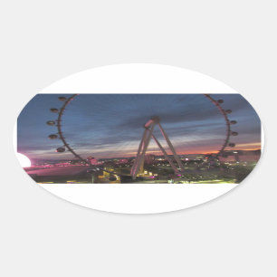 High Roller Las Vegas sticker