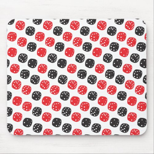 High Roller Lucky Dice Mouse Pad