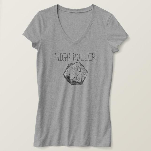 High Roller T-Shirt (Design Front)