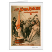 High RollersDunking Woman in Beer Poster (Front)
