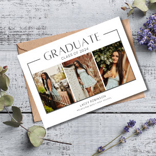 High School 3 Photo Girls Graduation Party