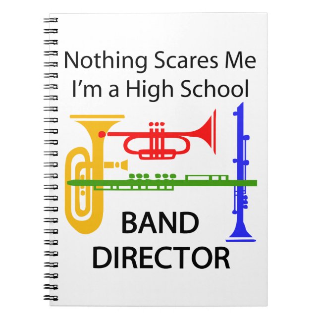 High School Band Director Notebook (Front)