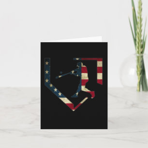 High School Baseball Season College Ball Player Us Card